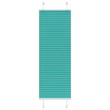 Plissé Rolgordijn Stofbreedte 44,4 Cm Petrol Groen