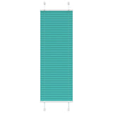 Plissé Rolgordijn Stofbreedte 44,4 Cm Petrol Groen