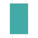 Plissé Rolgordijn Stofbreedte 44,4 Cm Petrol Groen