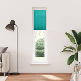 Plissé Rolgordijn Stofbreedte 44,4 Cm Petrol Groen