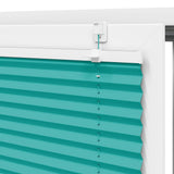 Plissé Rolgordijn Stofbreedte 44,4 Cm Petrol Groen