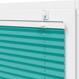 Plissé Rolgordijn Stofbreedte 44,4 Cm Petrol Groen