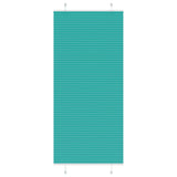 Plissé Rolgordijn Stofbreedte 44,4 Cm Petrol Groen