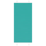 Plissé Rolgordijn Stofbreedte 44,4 Cm Petrol Groen