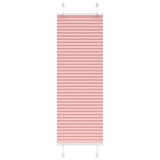 Plissé Rolgordijn Stofbreedte 74,4 Cm Polyester Roze