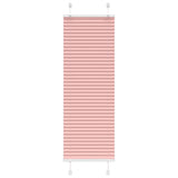 Plissé Rolgordijn Stofbreedte 74,4 Cm Polyester Roze