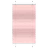 Plissé Rolgordijn Stofbreedte 74,4 Cm Polyester Roze