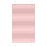 Plissé Rolgordijn Stofbreedte 74,4 Cm Polyester Roze