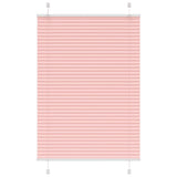 Plissé Rolgordijn Stofbreedte 74,4 Cm Polyester Roze