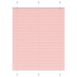 Plissé Rolgordijn Stofbreedte 74,4 Cm Polyester Roze