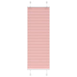 Plissé Rolgordijn Stofbreedte 74,4 Cm Polyester Roze
