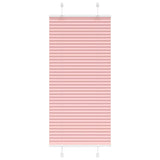 Plissé Rolgordijn Stofbreedte 74,4 Cm Polyester Roze