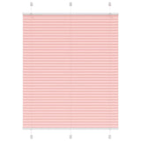 Plissé Rolgordijn Stofbreedte 74,4 Cm Polyester Roze
