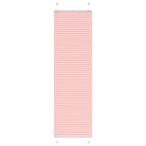 Plissé Rolgordijn Stofbreedte 74,4 Cm Polyester Roze