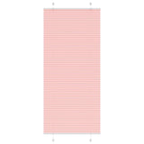 Plissé Rolgordijn Stofbreedte 74,4 Cm Polyester Roze