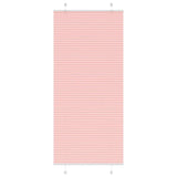 Plissé Rolgordijn Stofbreedte 74,4 Cm Polyester Roze