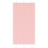Plissé Rolgordijn Stofbreedte 74,4 Cm Polyester Roze