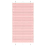 Plissé Rolgordijn Stofbreedte 74,4 Cm Polyester Roze