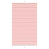 Plissé Rolgordijn Stofbreedte 74,4 Cm Polyester Roze