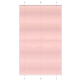 Plissé Rolgordijn Stofbreedte 74,4 Cm Polyester Roze