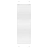 Plissé Rolgordijn 105X100Cm Stofbreedte 104,4Cm Polyester Wit
