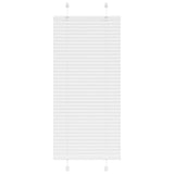 Plissé Rolgordijn 105X100Cm Stofbreedte 104,4Cm Polyester Wit