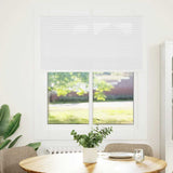 Plissé Rolgordijn 105X100Cm Stofbreedte 104,4Cm Polyester Wit