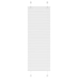 Plissé Rolgordijn 105X100Cm Stofbreedte 104,4Cm Polyester Wit