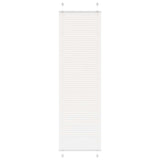Plissé Rolgordijn 105X100Cm Stofbreedte 104,4Cm Polyester Wit