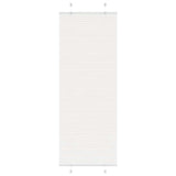 Plissé Rolgordijn 105X100Cm Stofbreedte 104,4Cm Polyester Wit