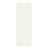 Plissé Rolgordijn 105X100Cm Stofbreedte 104,4Cm Polyester Wit