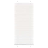 Plissé Rolgordijn 105X100Cm Stofbreedte 104,4Cm Polyester Wit