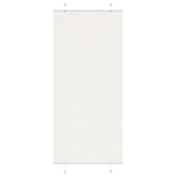 Plissé Rolgordijn 105X100Cm Stofbreedte 104,4Cm Polyester Wit