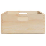 Houten Kist Massief Grenenhout Naturel