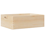 Houten Kist Massief Grenenhout Naturel