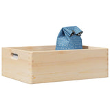 Houten Kist Massief Grenenhout Naturel