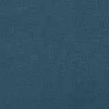 Pocketveringmatras 160X210X20 Cm Fluweel Donkerblauw