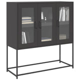 Dressoir 100,5X39X107 Cm Koudgewalst Staal