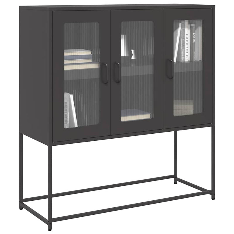 Dressoir 100,5X39X107 Cm Koudgewalst Staal