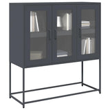 Dressoir 100,5X39X107 Cm Koudgewalst Staal