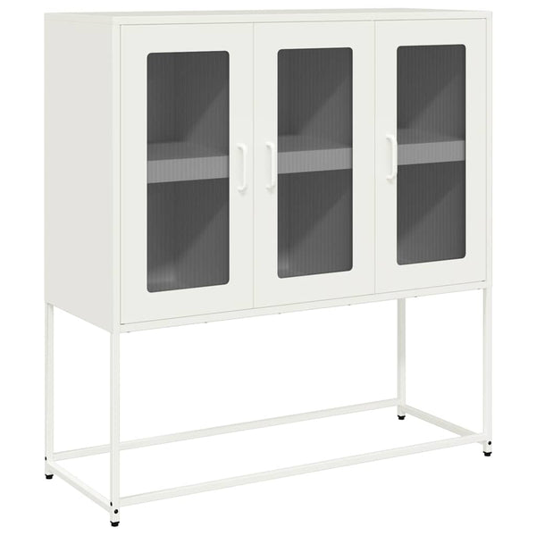 Dressoir 100,5X39X107 Cm Koudgewalst Staal