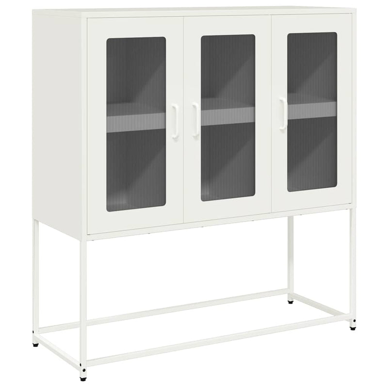 Dressoir 100,5X39X107 Cm Koudgewalst Staal