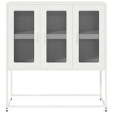 Dressoir 100,5X39X107 Cm Koudgewalst Staal