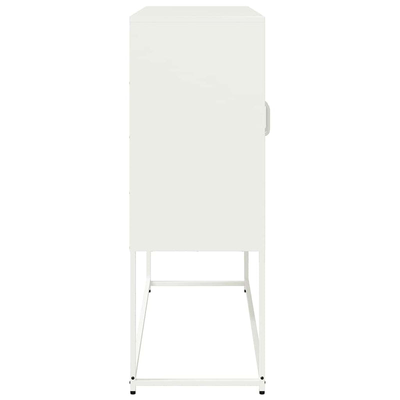 Dressoir 100,5X39X107 Cm Koudgewalst Staal