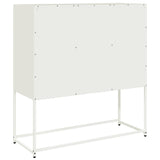 Dressoir 100,5X39X107 Cm Koudgewalst Staal