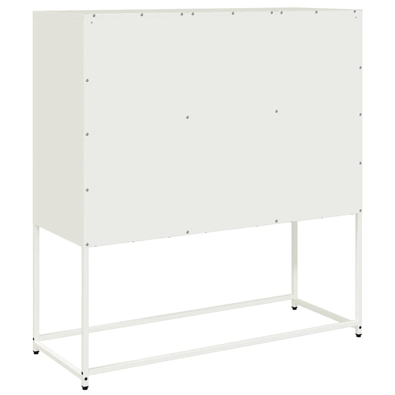 Dressoir 100,5X39X107 Cm Koudgewalst Staal