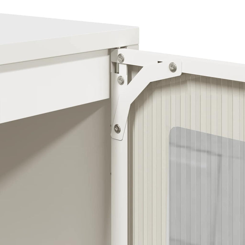 Dressoir 100,5X39X107 Cm Koudgewalst Staal