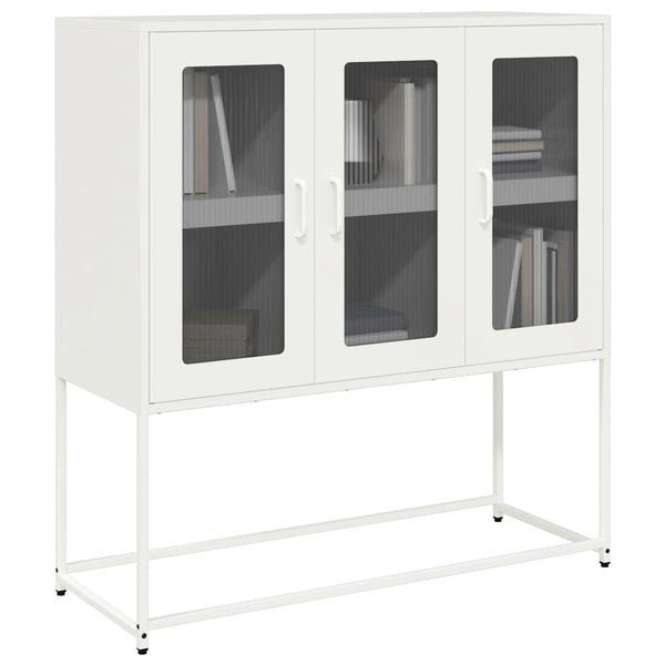 Dressoir 100,5X39X107 Cm Koudgewalst Staal