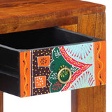 Bureau Met Lade Bruin 100 X 50 X 75 Cm Massief Acaciahout