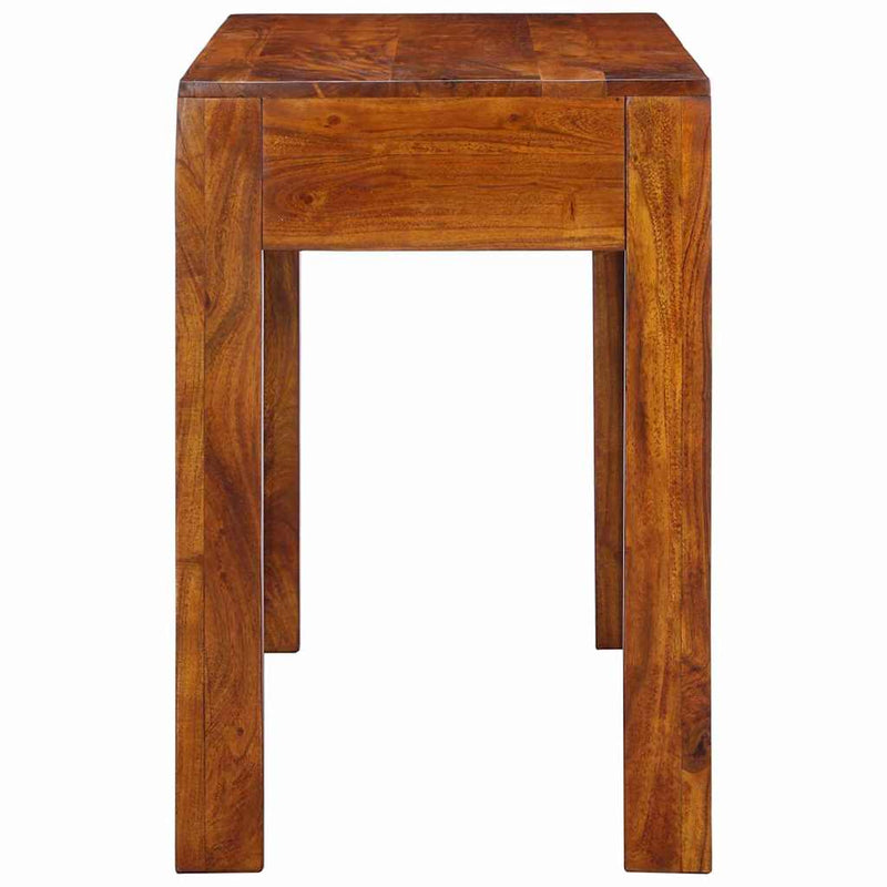 Bureau Met Lade Bruin 100 X 50 X 75 Cm Massief Acaciahout